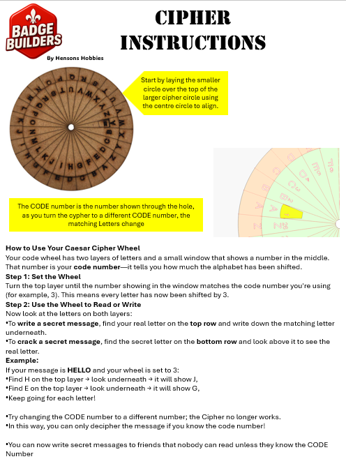 Cubs - Code Cracking Kit - Ages 8 -11