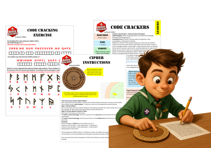 Cubs - Code Cracking Kit - Ages 8 -11