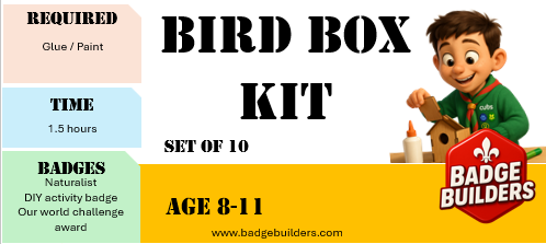 Cubs - Bird House Kit - Ages 8 -11