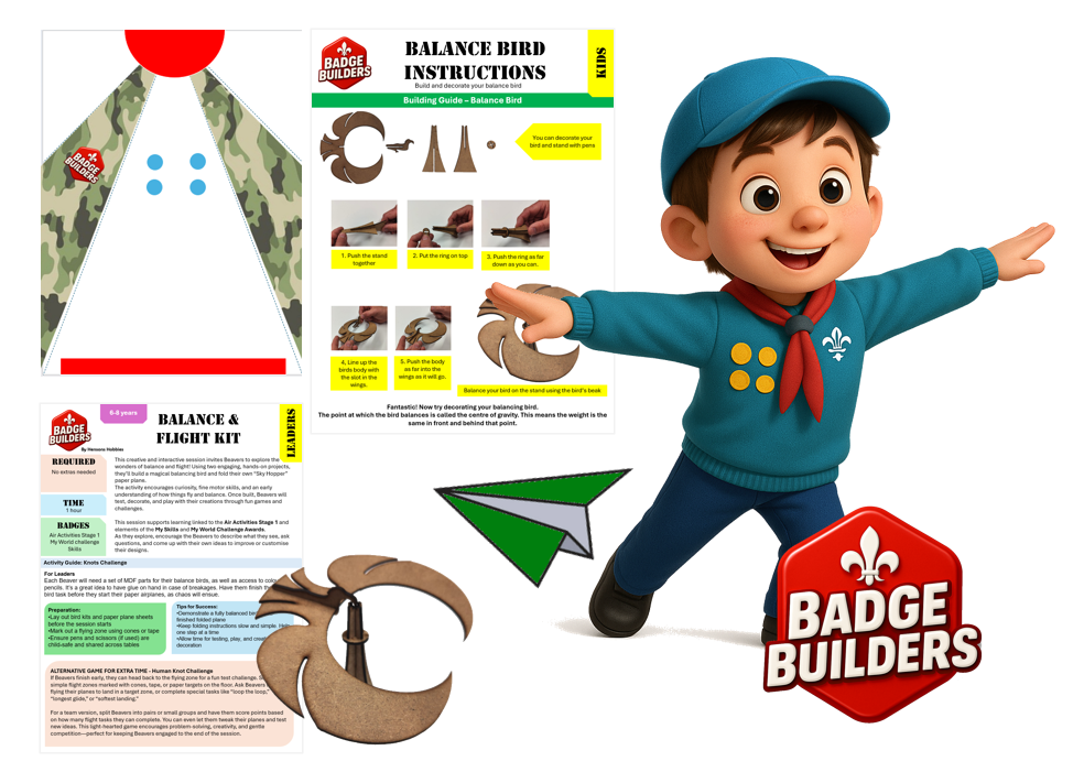 Beavers Flight & Balance - Ages 6-8