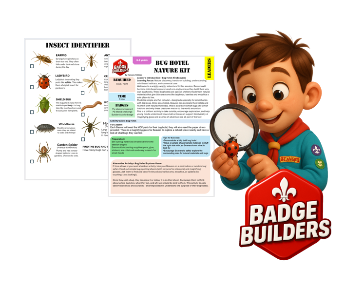 Beavers Bug Hotel & Explore - Ages 6-8
