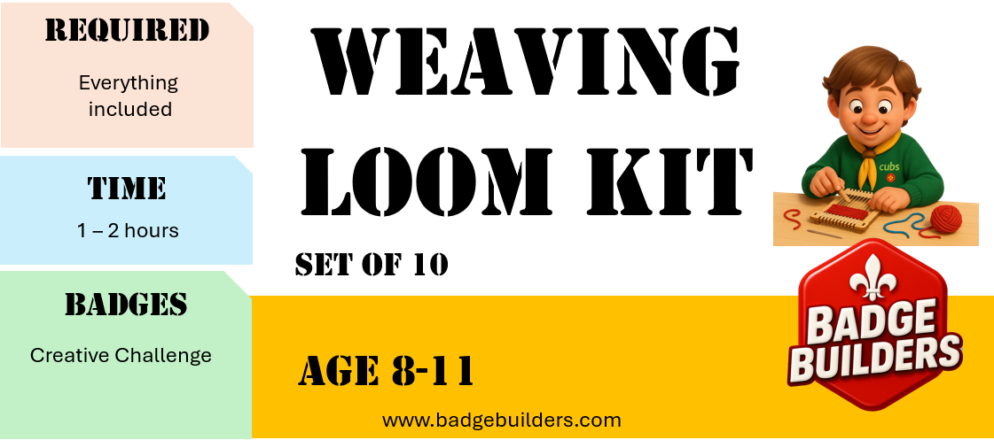 Cubs - Weaving Loom Kit - Ages 8 -11
